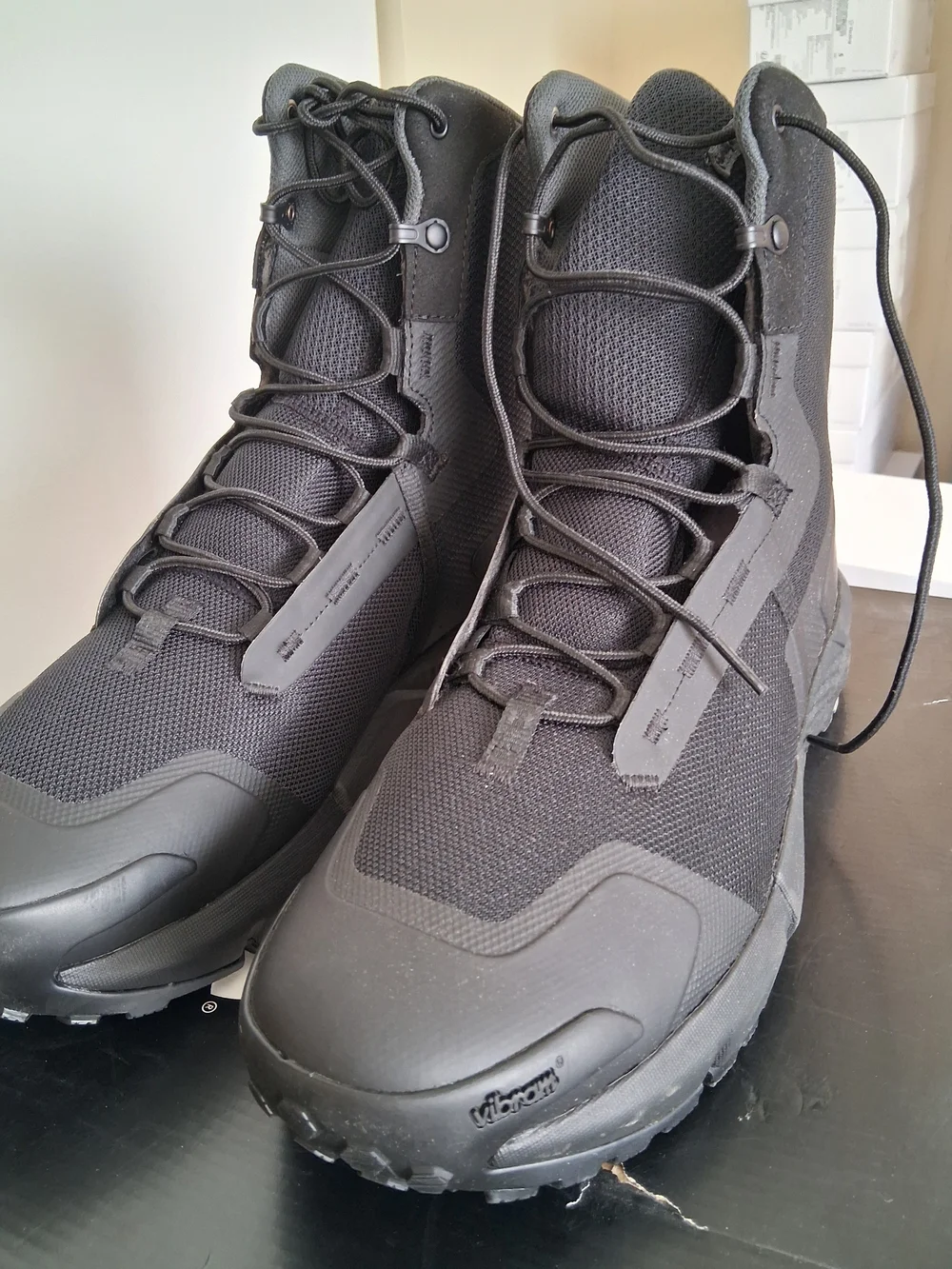 Under Armour Men's US SIZE 13 Black Tactical Lace-Up Boots NEW WITH BOX